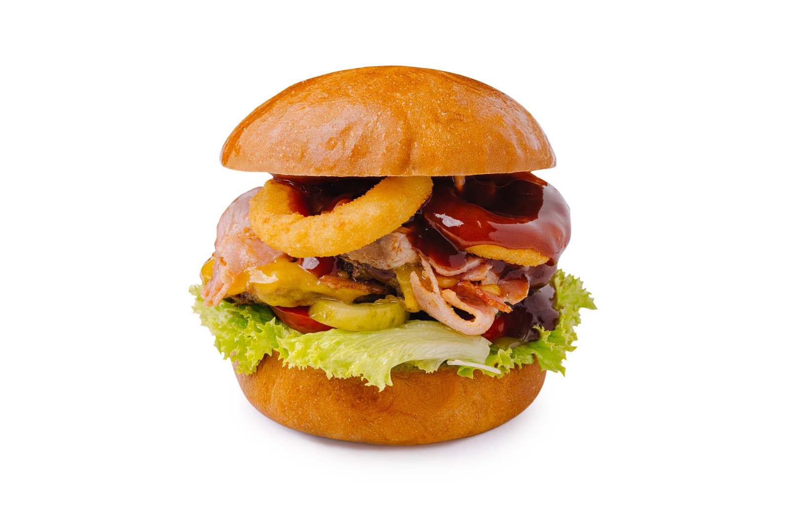 Double burger + băutură