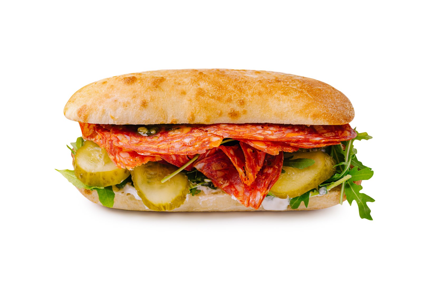 Panini cu salami